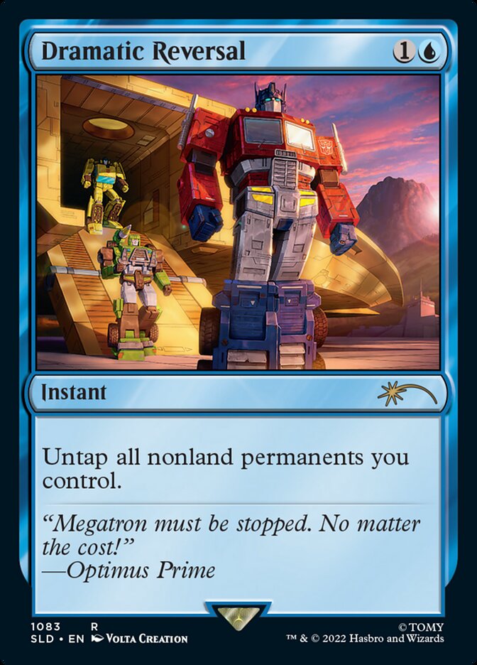 Dramatic Reversal card front