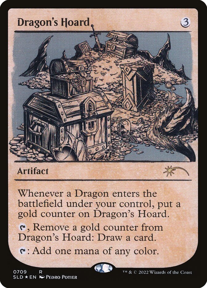 Dragon's Hoard card front