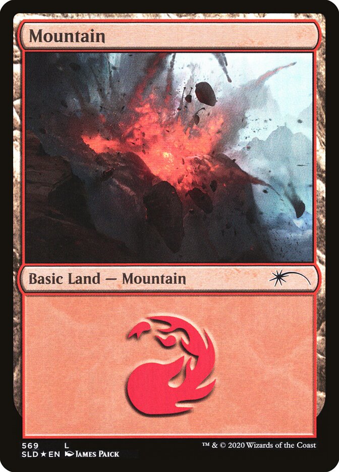 Mountain card front