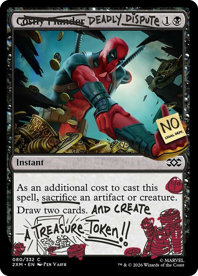 Deadly Dispute card front