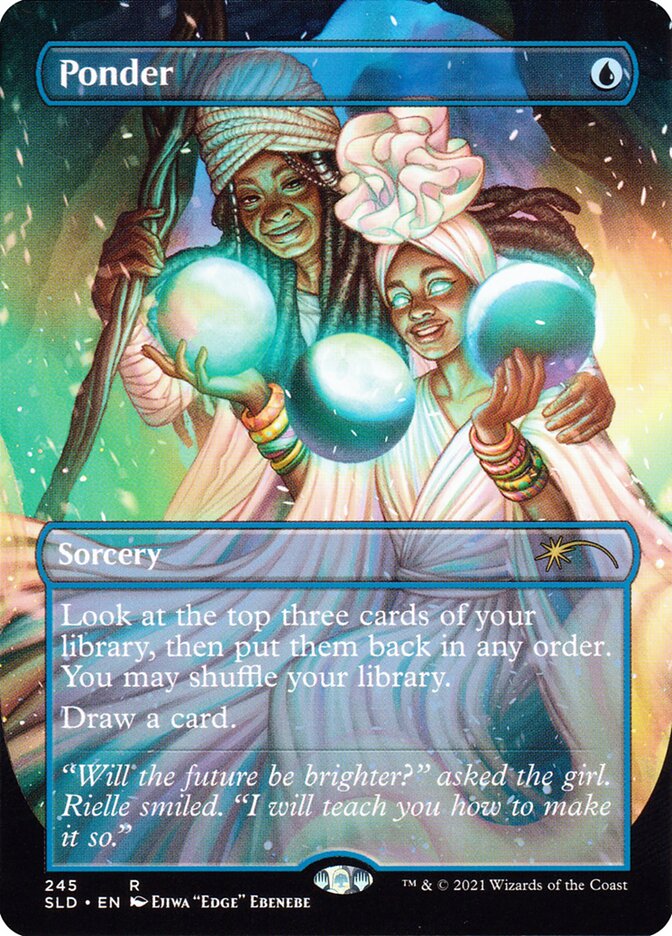 Ponder card front