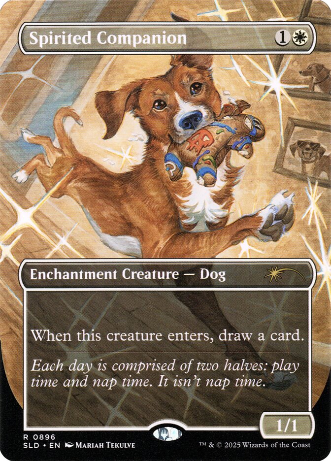 Spirited Companion card front