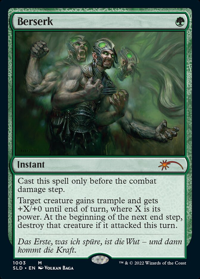 Berserk card front