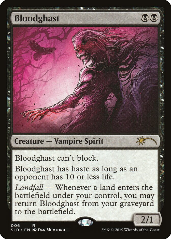 Bloodghast card front