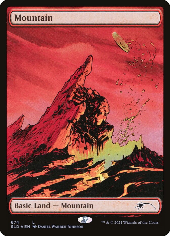 Mountain card front
