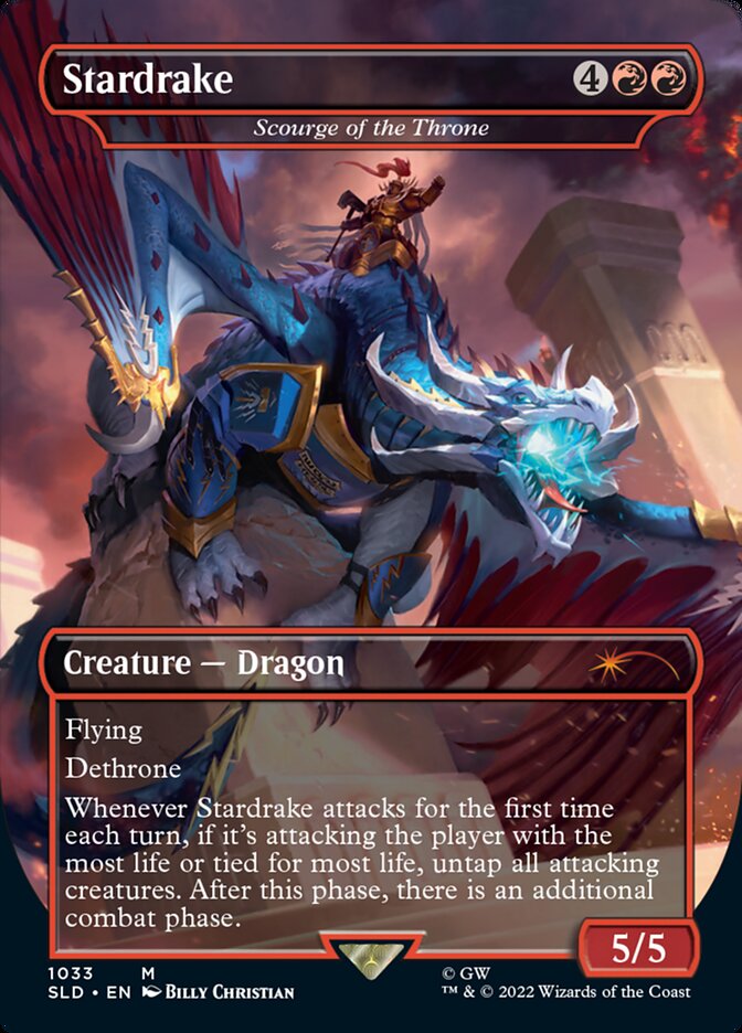 Scourge of the Throne card front