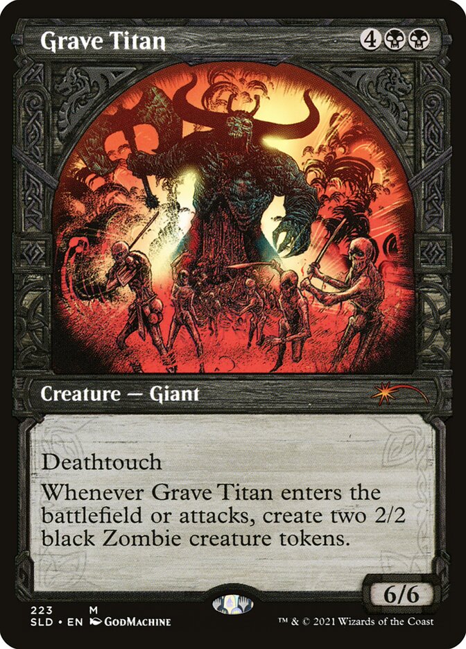 Grave Titan card front