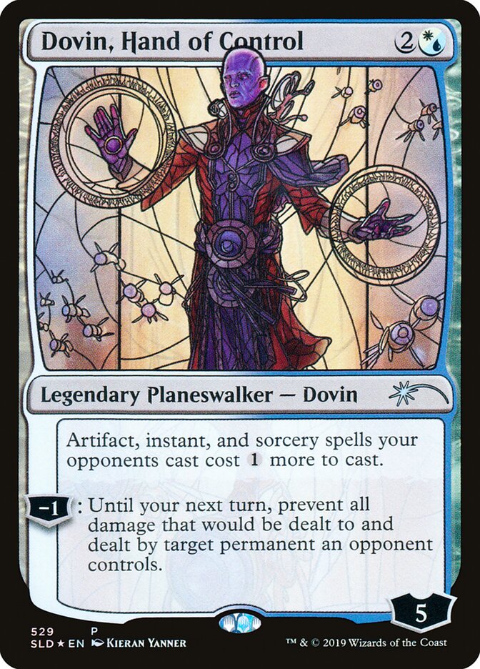 Dovin, Hand of Control card front