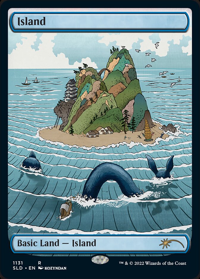 Island card front