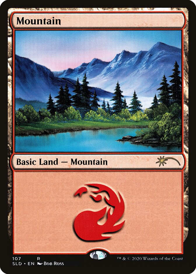 Mountain card front