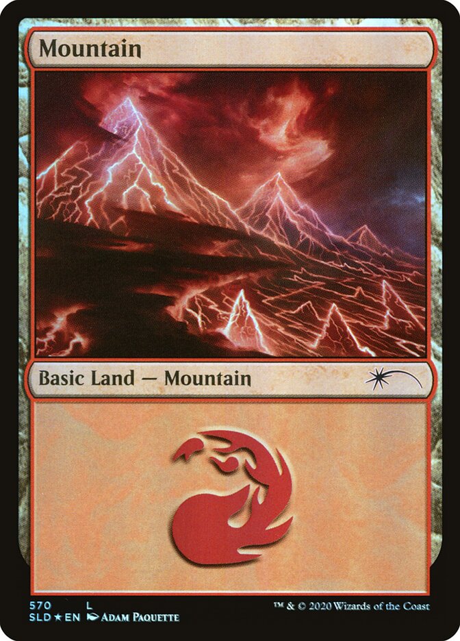 Mountain card front