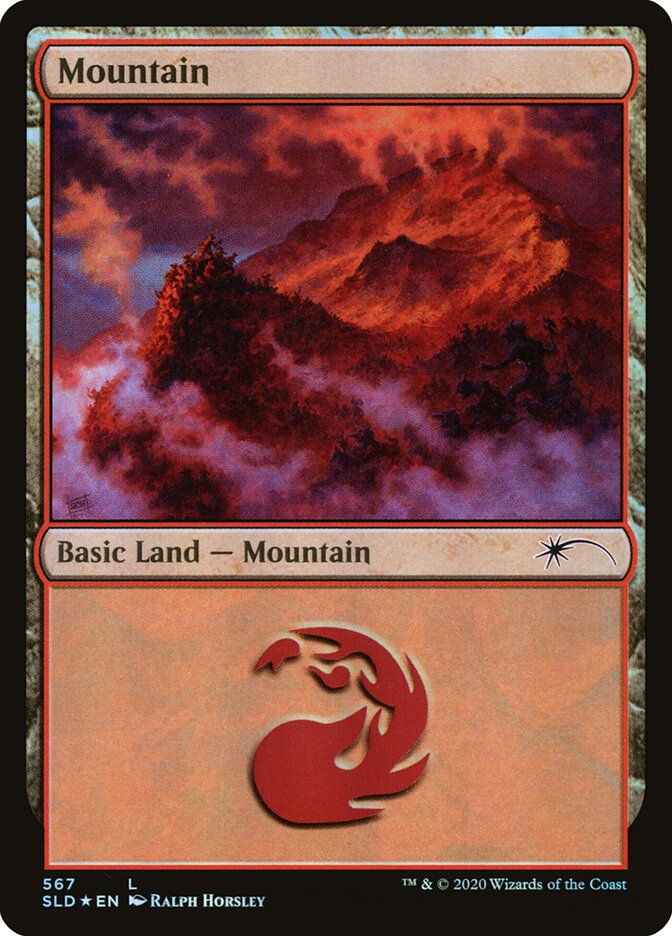 Mountain card front