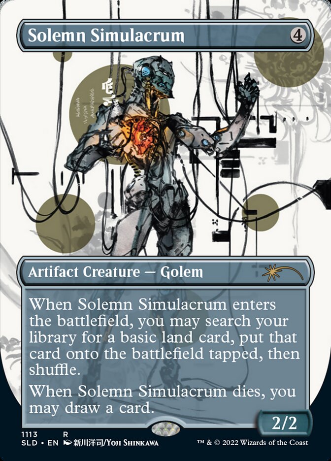 Solemn Simulacrum card front