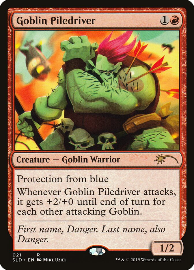 Goblin Piledriver card front