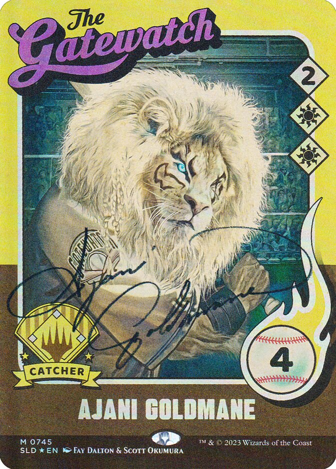Ajani Goldmane card front