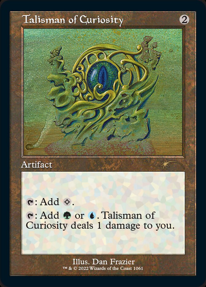 Talisman of Curiosity card front
