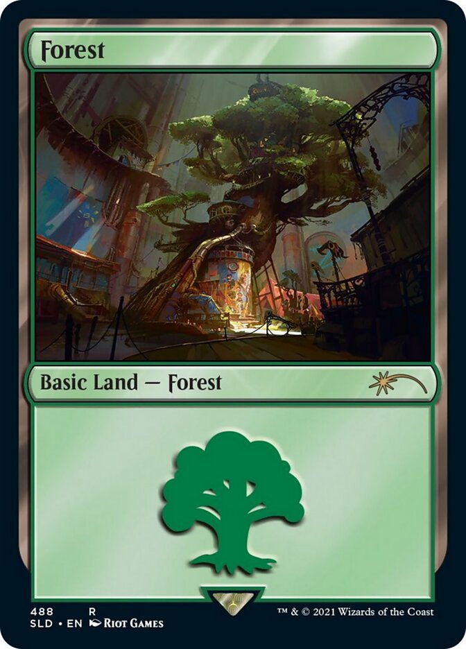 Forest card front