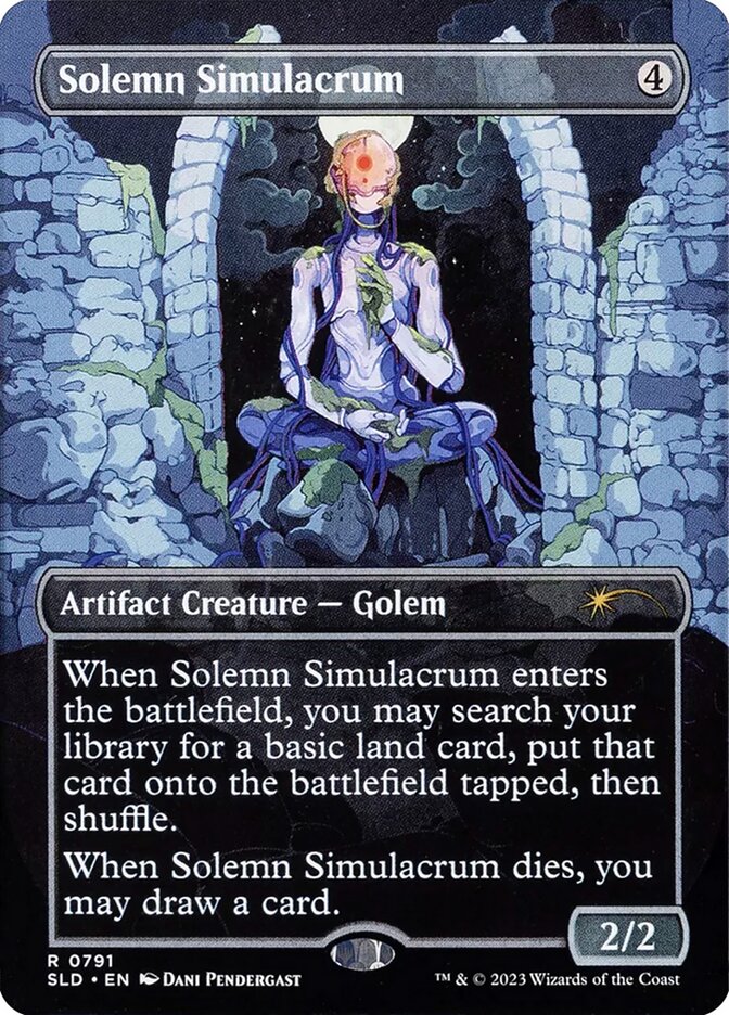 Solemn Simulacrum card front