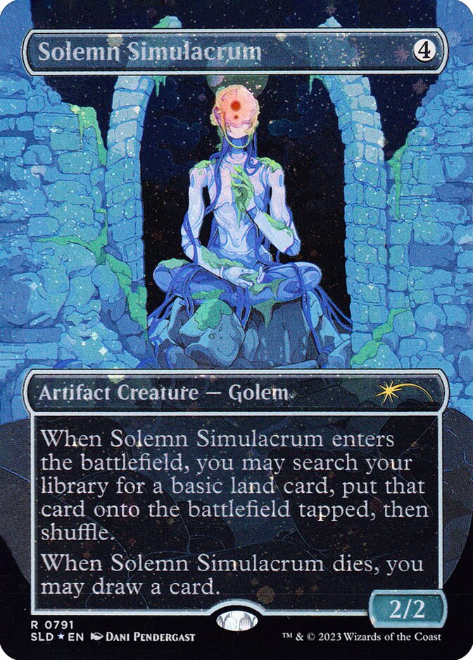 Solemn Simulacrum card front