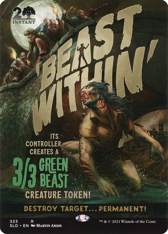 Beast Within card front
