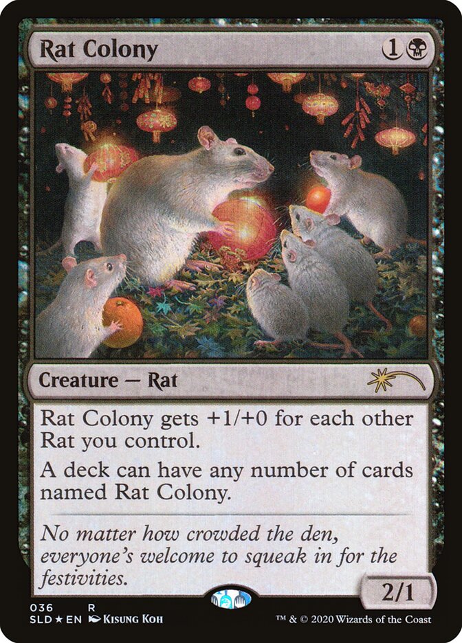 Rat Colony card front