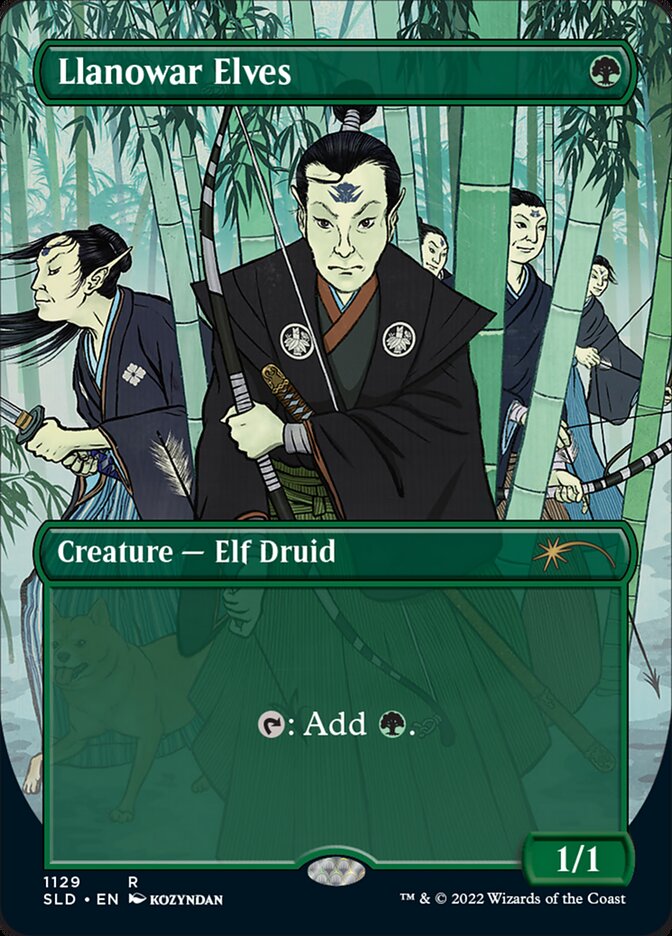 Llanowar Elves card front