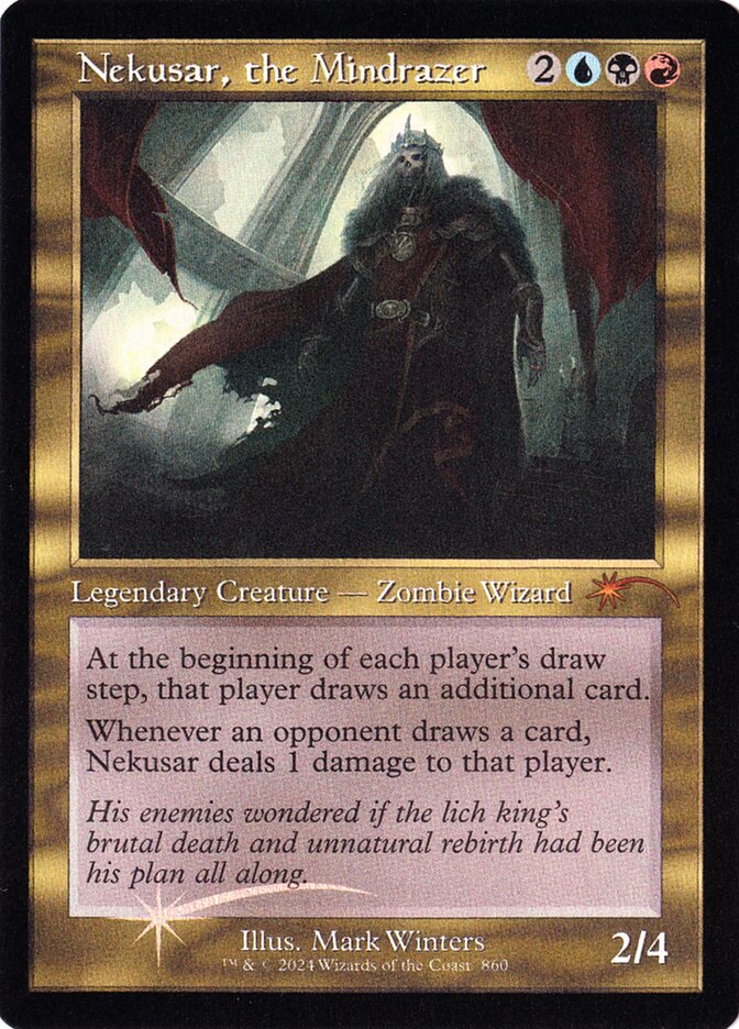 Nekusar, the Mindrazer card front