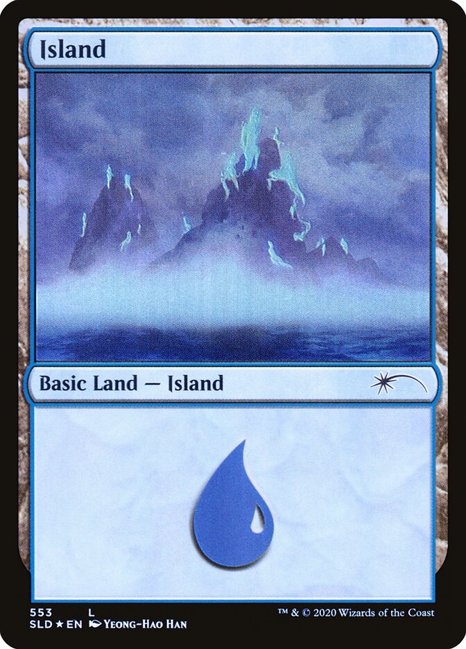 Island card front