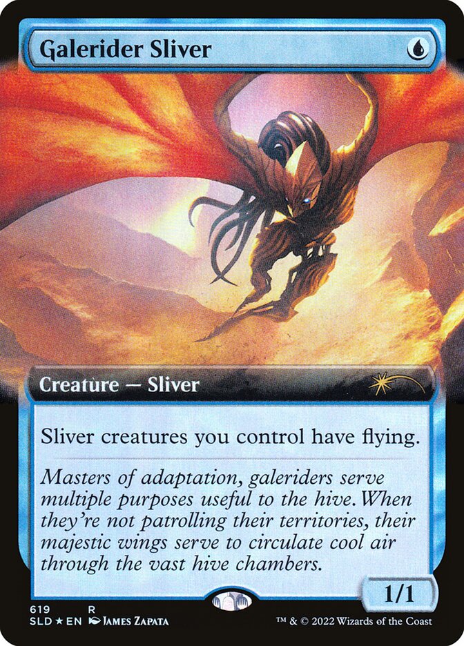 Galerider Sliver card front