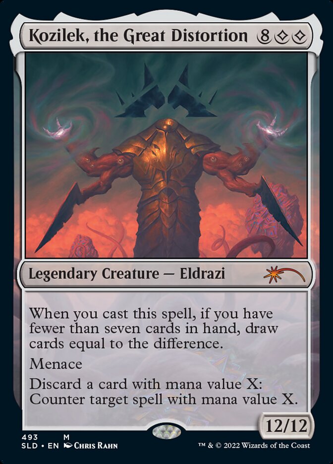 Kozilek, the Great Distortion card front