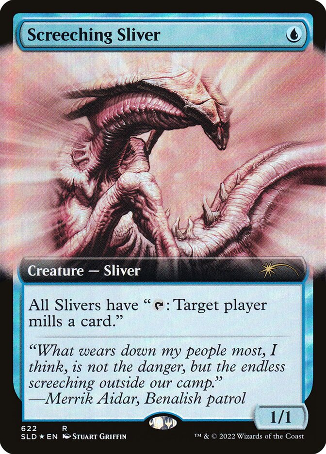 Screeching Sliver card front