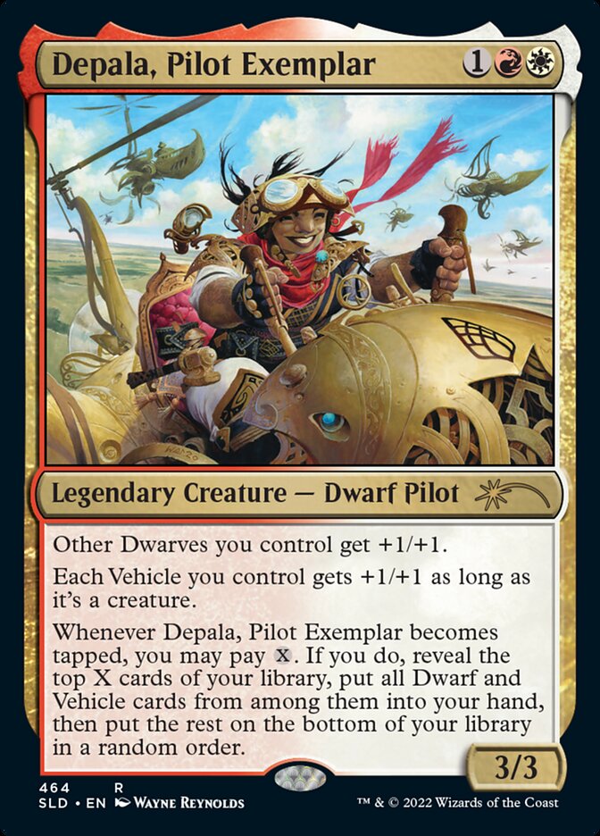 Depala, Pilot Exemplar card front