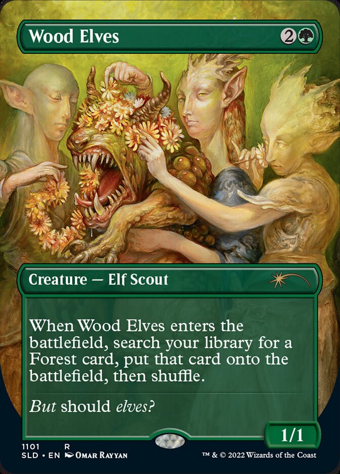 Wood Elves card front