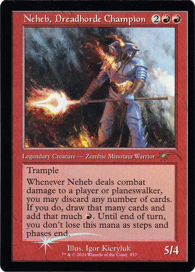 Neheb, Dreadhorde Champion card front