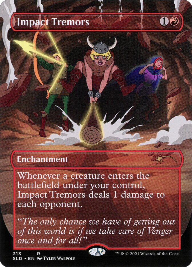 Impact Tremors card front