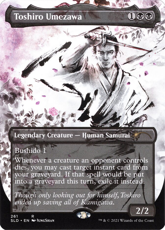 Toshiro Umezawa card front