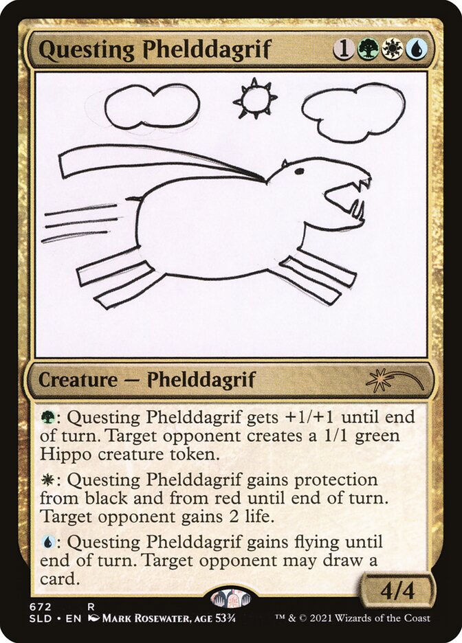 Questing Phelddagrif card front
