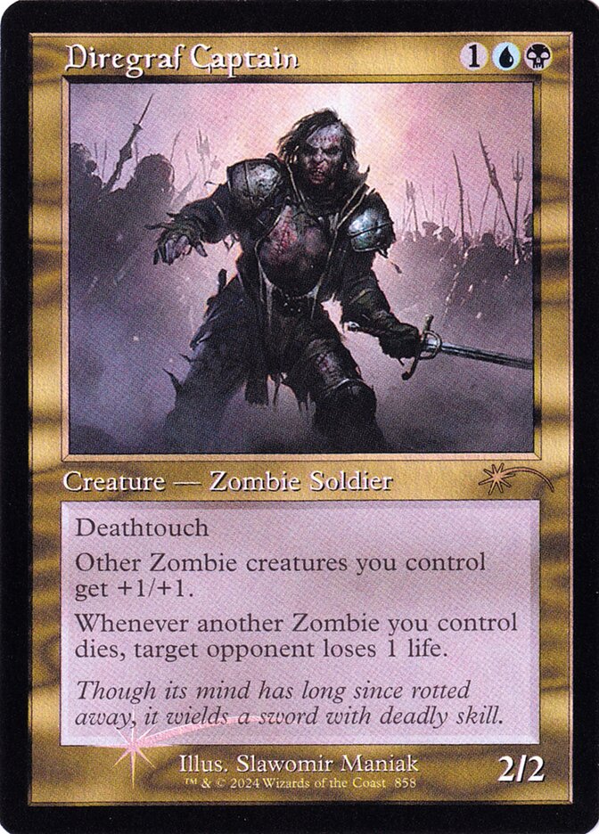 Diregraf Captain card front