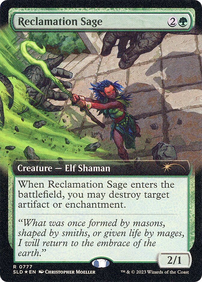 Reclamation Sage card front