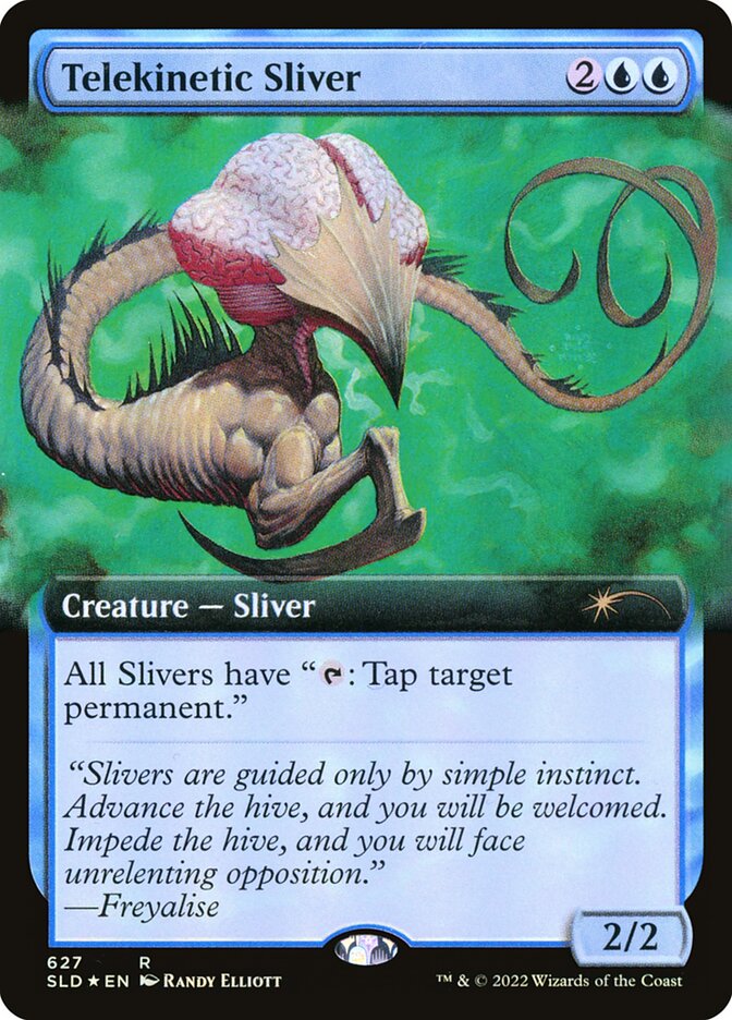 Telekinetic Sliver card front