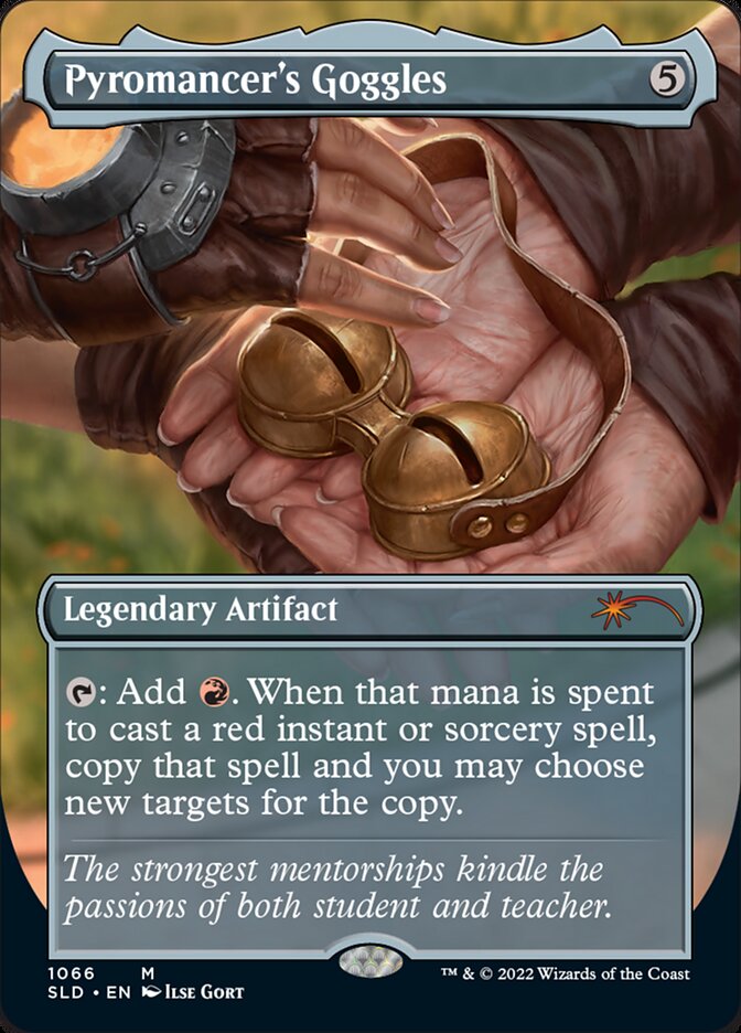Pyromancer's Goggles card front