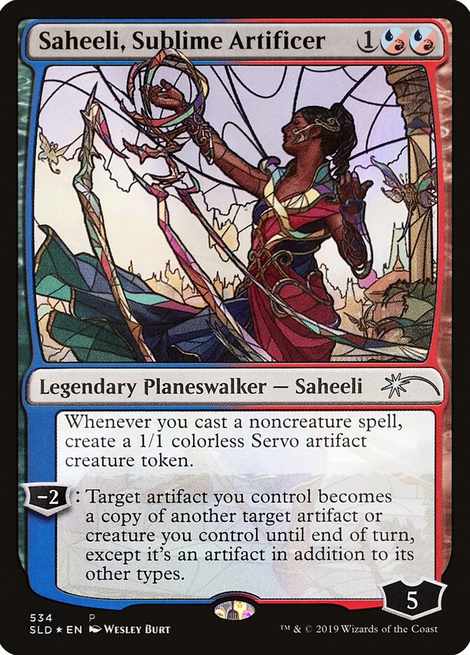 Saheeli, Sublime Artificer card front