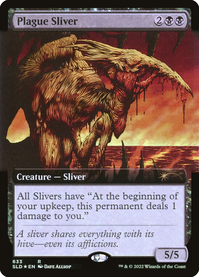 Plague Sliver card front