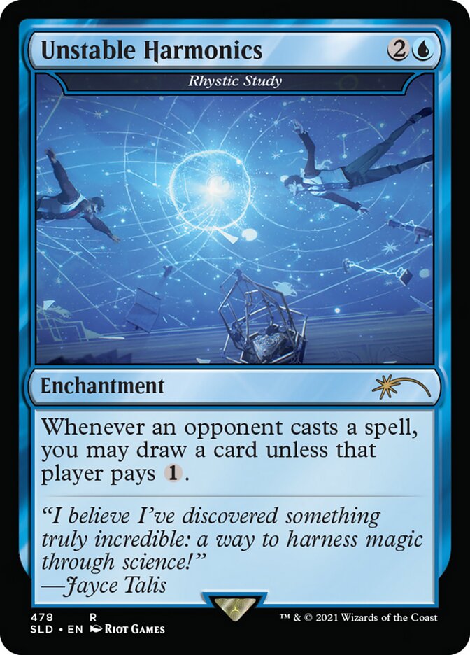 Rhystic Study card front
