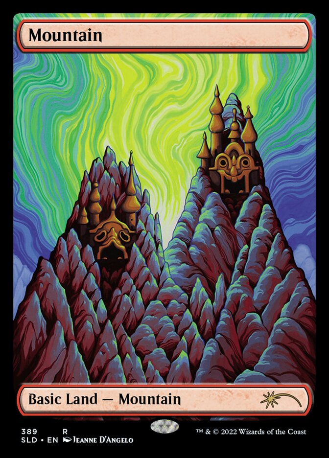 Mountain card front