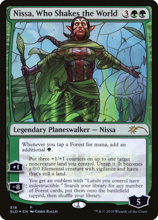 Nissa, Who Shakes the World card front