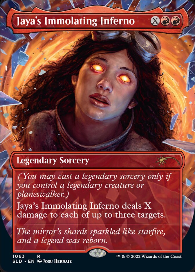 Jaya's Immolating Inferno card front
