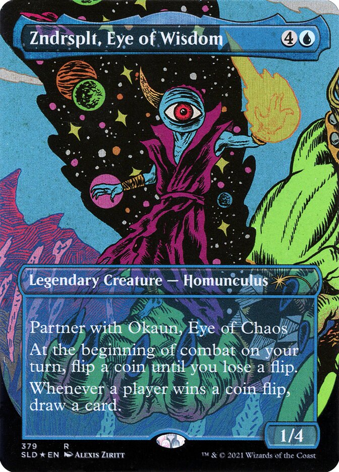 Zndrsplt, Eye of Wisdom card front
