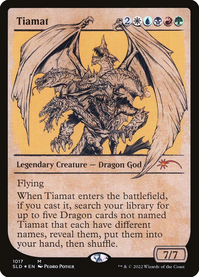 Tiamat card front