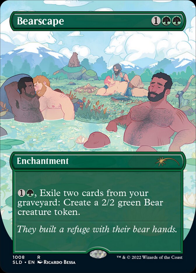 Bearscape card front